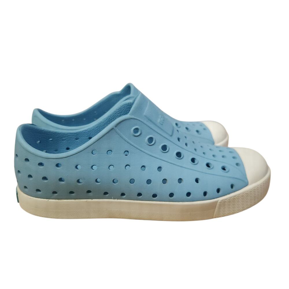 Native Jefferson Shoes Youth J1 Junior EVA Waterproof Blue Lightweight Washable